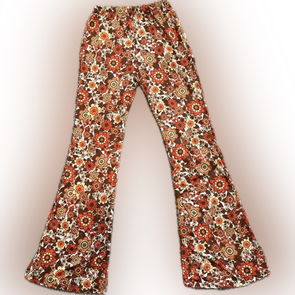 EUC Retro Funky Hippie Style Pamts - Picture 2 of 4